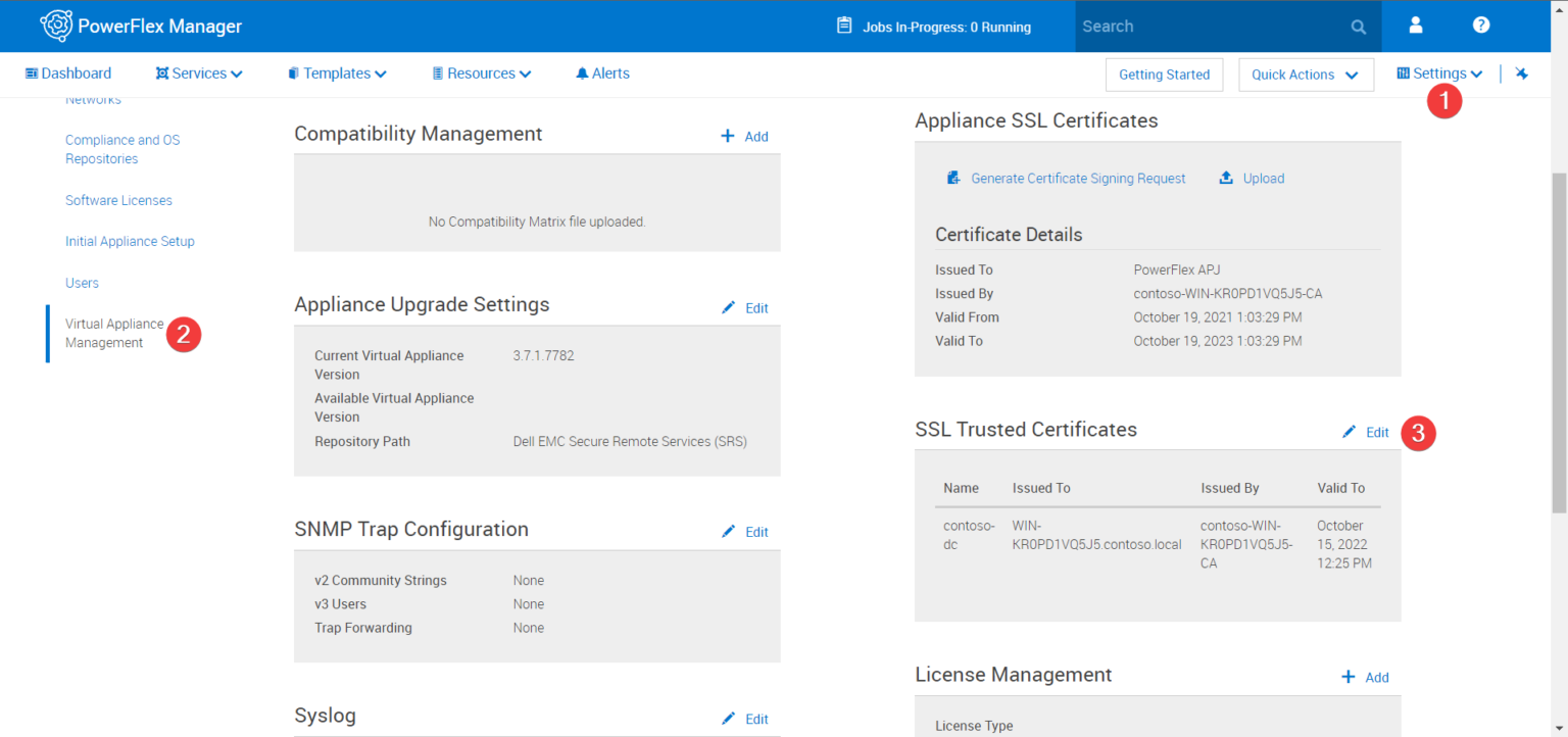 PowerFlex Manager 3.7 and LDAPS / Active Directory integration PowerFlex Me